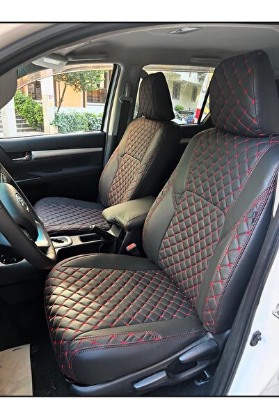 Anka Toyota Hilux Uyumlu -ÖZEL DİKİM -Oto koltuk kılfı