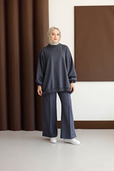 MOONSC Oversize Premium Tracksuit Set Anthracite