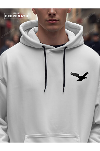 EFFRENATU Trendy Clothing Hooded Kangaroo Pocket Cotton Men's Tracksuit Set Large Sizes