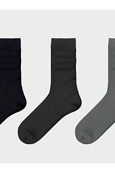 LC Waikiki Αξεσουάρ LCW Μικτές ανδρικές κάλτσες 3 τεμαχίων (W5)