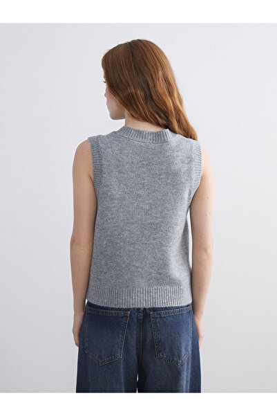 LC Waikiki Sparkling Choices from Shining Store |   V-Neck Women's Knitwear Sweater