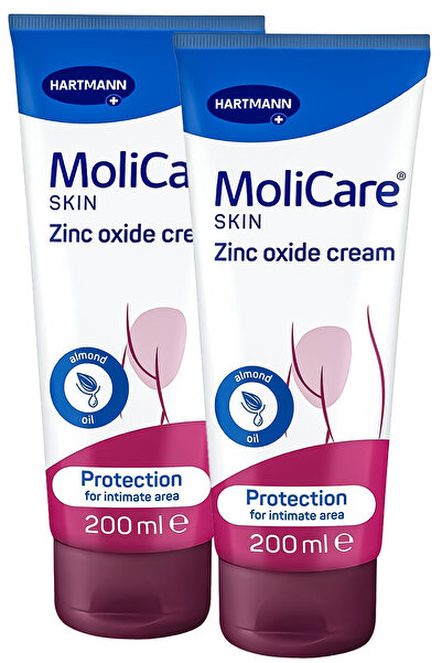 MOLICARE Skin Koruyucu Krem Çinkolu 2'li Set 200 Ml
