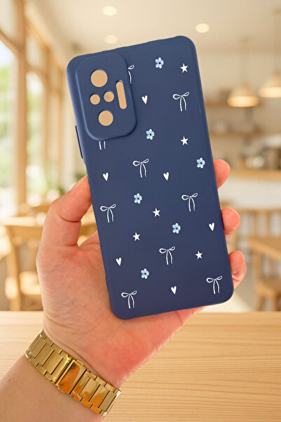 Vip Case Xiaomi Redmi Note 1O Pro - Mini Bow Pattern Silicone Shock-Absorbing Classic Protective Rubber Case277