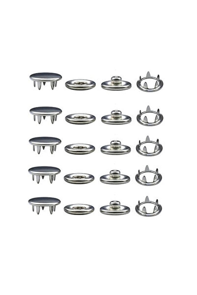 YF STORE 9.5 mm Kapaklı Çıtçıt 100 Takım