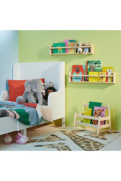 IKEA FLISAT Wall storage, light white stained pine