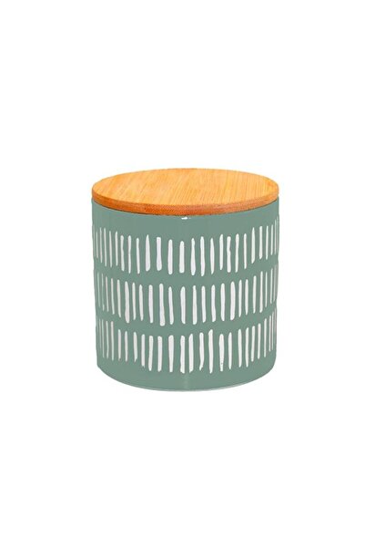 FRANDIS Ceramic Storage Container with Bamboo Lid