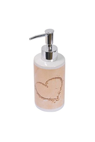 FRANDIS Liquid Soap Dispenser, Frandis, Ceramic, White/Beige, Sable Design