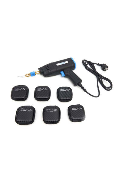 HBM Machines PISTOL PENTRU LIPIT SI REPARAT PLASTIC CU ACCESORII 75W HBM MACH...