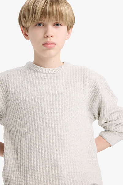 DeFacto Gray Boy's Sweater C9468A8/Gr210