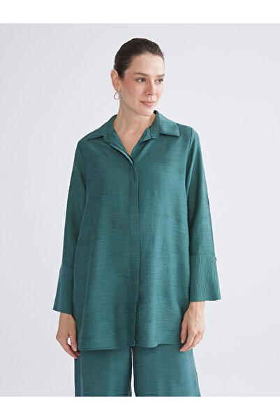 LC Waikiki منتجات فريزن ستور التي لا مثيل لها، قميص نسائي مطرز وفضفاض من تونيك I