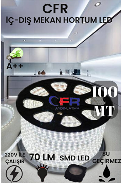 CFR Hortum Esnek Şerit Led Beyaz ,günışığı,amber Rengi + 220v Fiş/2,3,4,5,10,...