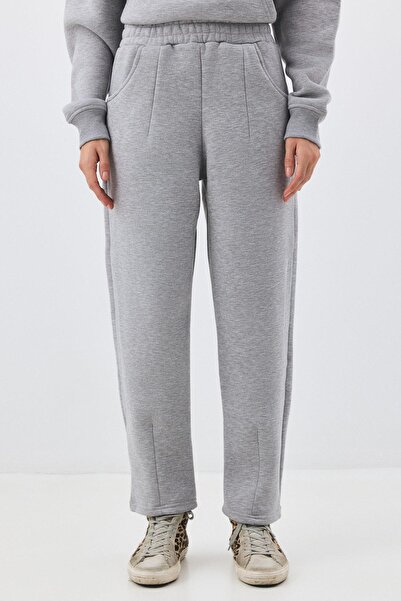 Trendiz Women's premium pocket detailed tracksuit bottoms grimelange 2033
