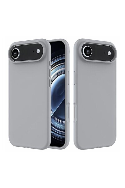 HANPORIUM غطاء سيليكون متوافق مع هاتف Apple iPhone 17 Air - غطاء حماية كامل م...