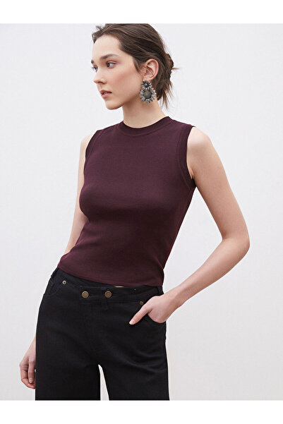 LC Waikiki Γυναικείο πλεκτό πουλόβερ με γιακά