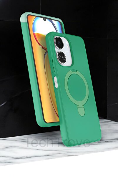 TechTrove Xiaomi Redmi 13C Case Soft Design Magsafe Ring Stand Inside Velvet Cover