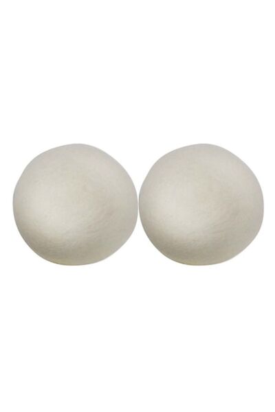 FRANDIS Set of 2 natural wool balls for clothes dryer, Frandis, reusable