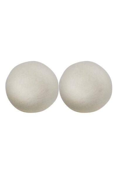 FRANDIS Set of 2 natural wool balls for clothes dryer, Frandis, reusable