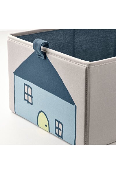 IKEA BARNDRÖM Box, beige, 26 x 37 x 17 cm