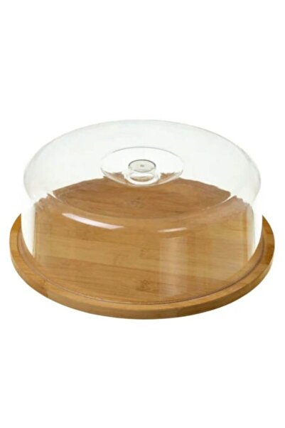 FRANDIS Platou servire cu capac pentru brânzeturi și deserturi, Frandis, bamb...