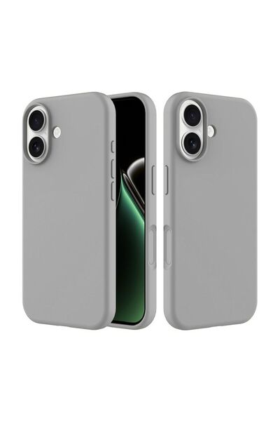 HANPORIUM حافظة سيليكون متوافقة مع هاتف Apple iPhone 17 - غطاء حماية كامل مرن...