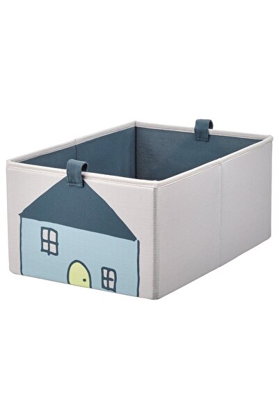 IKEA BARNDRÖM Box, beige, 26 x 37 x 17 cm