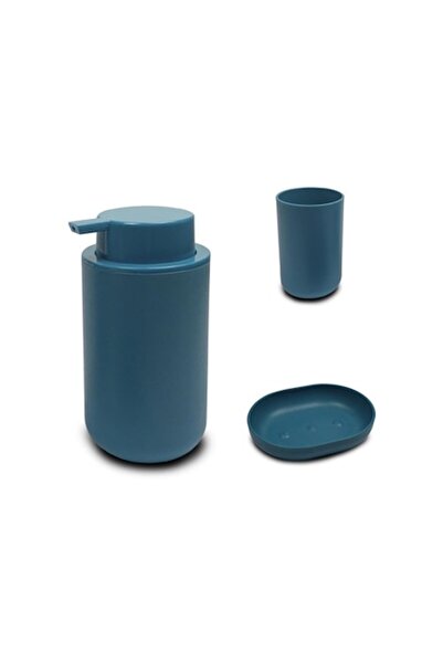 FRANDIS Set dispenser, cup and soap dish, Frandis, polypropylene and vegetabl...