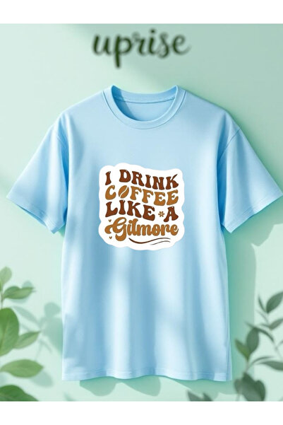 Vordevia Μπλουζάκι Gilmore Girls με τύπωμα Cotton oversized Λευκό