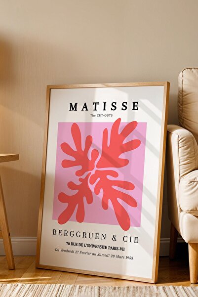 Saturn Henri Matisse the Cut-Outs Framed Painting - Eclectic Style Wall Decor