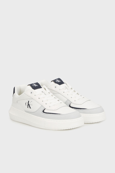 Calvin Klein Deri Logolu Sneaker Ayakkabı YM0YM0142605Z Erkek AYAKKABI YM0YM01426 05Z