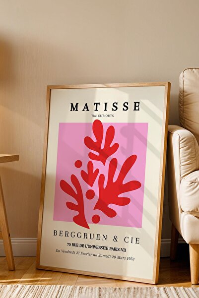 Saturn Henri Matisse the Cut-Outs Framed Painting - Eclectic Style Wall Decor