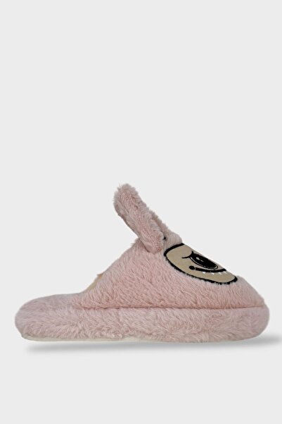 Liger Ζεστές χειμερινές γυναικείες παντόφλες για το σπίτι με χαριτωμένη φιγούρα κουνελιού PUDRA