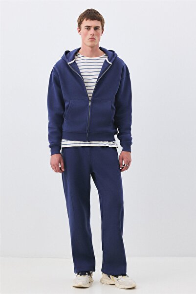 Trendiz Чоловічий преміум-комбінезон на блискавці Indigo 2032