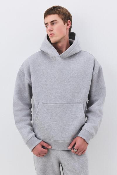 Trendiz Men's Premium Hooded Pocket Detailed Tracksuit Set Grimelanj 2033