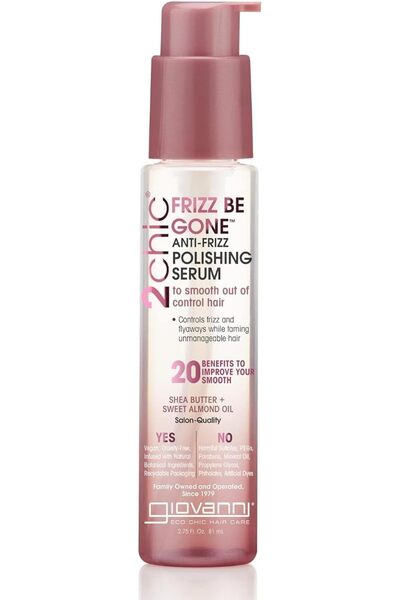 Giovanni 2Chic Frizz Be Gone Anti‑Frizz Polishing Serum, 2.75 oz