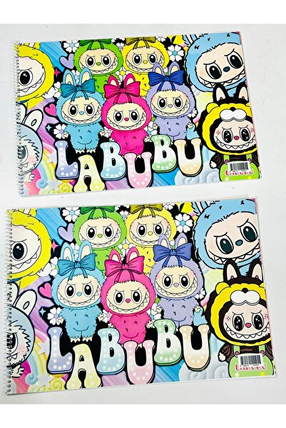 ÖZ KIRTASİYE Labubu Resim Defteri 1 Adet Orta Boy