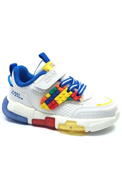 KOCAMANLAR Cool Heros Lighted Orthopedic Children's Sports Shoes Blue