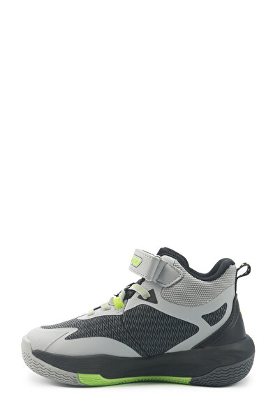 Lotto Johnson B Ps 5Pr Gray Boys' Basketball Shoes