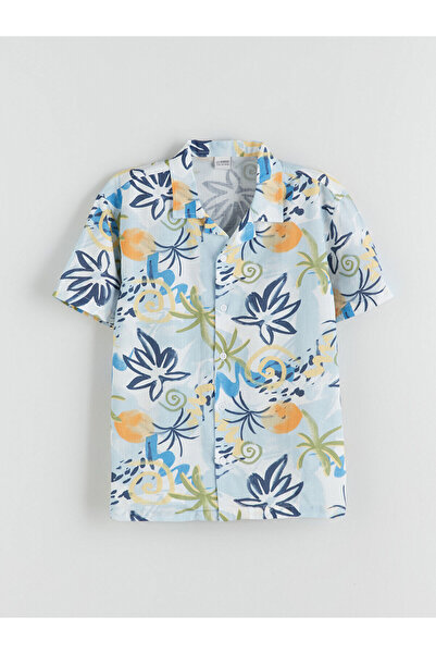 LC Waikiki New Season Patterned Boys' Shirt