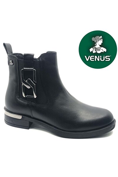 Venüs Cizme ortopedice pentru femei Apricus din piele naturală, cu talpă plat...
