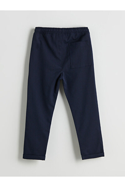 LC Waikiki Lcw Ecolacivert Boy's Trousers with Elastic Waist