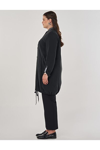 Kayra Bilekleri Katlanabilir Rayon Giy Çık Siyah