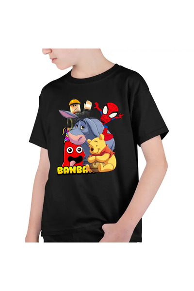 OEM Tricou Copii Baieti Banban Paienjenel Winnie Roblox