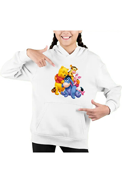 OEM Hanorac Copii Fete Ursuletul Winnie the Pooh Familie Puh