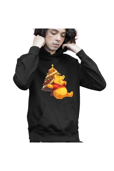 OEM Hanorac Copii Baieti Winnie the Pooh Craciun Puh Sarbatori