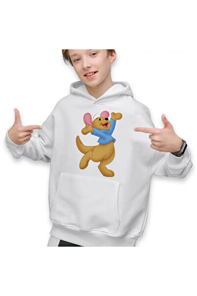 OEM Παιδική Μπλούζα Φούτερ για Αγόρια Roo Mouse Winnie the Pooh Pooh