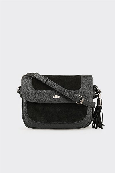 Elle Shoes Siyah Kadın Çapraz Çanta