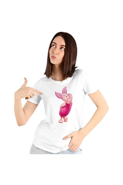 OEM Tricou Femei Purcelusul Piglet Ursuletul Winnie the Pooh Puh