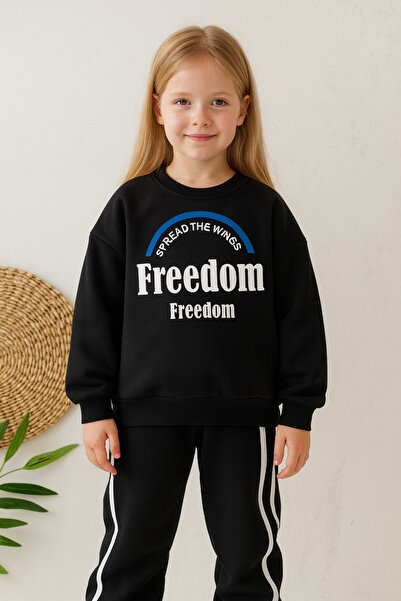KOKOŞ BEBEK Freedom Children's Tracksuit Set – Set of 2 (Ages 3 - 10)