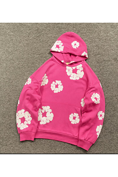 CLASSY.MODA Унисекс 3-слойна суитшърт с качулка и релефен принт | Модерен, стилен дизайн за удобно ежедневно носене