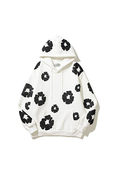 CLASSY.MODA Унисекс 3-слойна качулка с релефен принт | Удобна, висококачествена и модерна, с шик стил за ежедневно носене